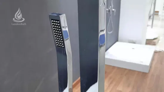 Miscelatore termostatico per doccia da bagno a 3 vie nero opaco di alta qualità per il Made in China